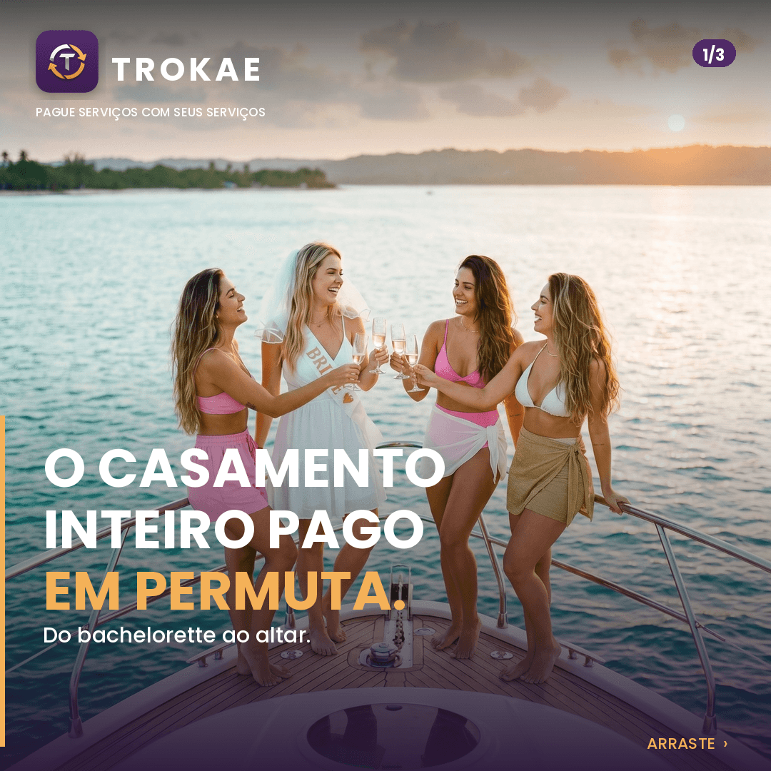 Quatro amigas em barco brindando ao pôr-do-sol — o casamento inteiro pago em permuta
